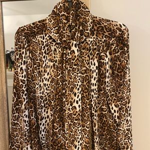 Cheetah print long sleeve